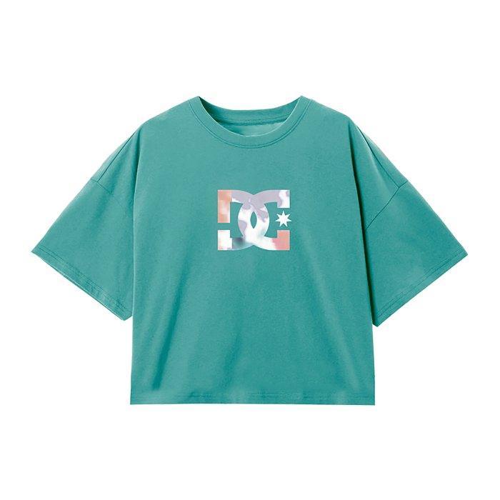 Remera Dc Star Batik Boxy Verde Esmeralda - Indy