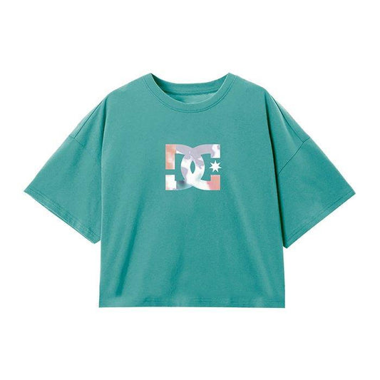 Remera Dc Star Batik Boxy Verde Esmeralda - Indy