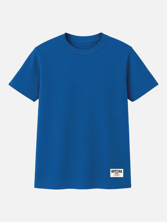 Remera Gotcha Basic Azul Frances