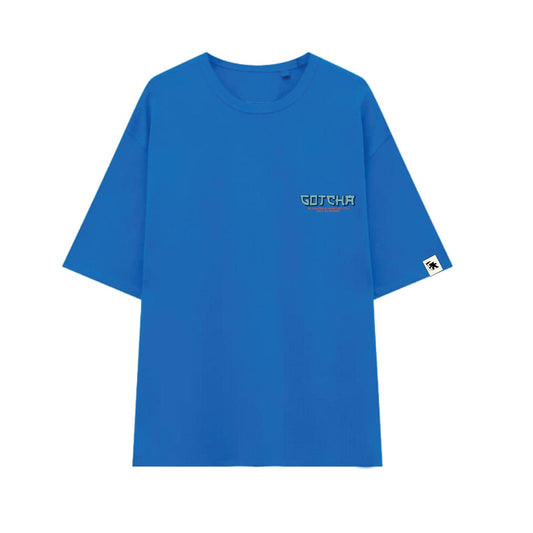 Remera Gotcha Evolution Oversize Azul - Indy
