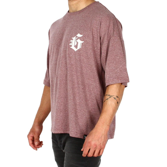 Remera Gotcha Snow Oversize Bordo - Indy
