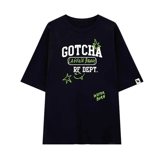 Remera Gotcha Waterborn Oversize Negro - Indy