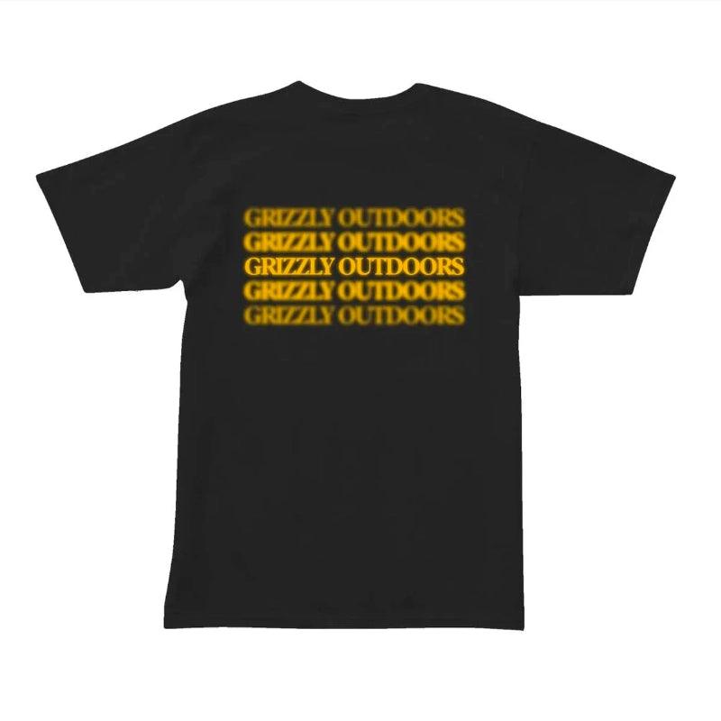 Remera Grizzly Catch This Fade Negro - Indy
