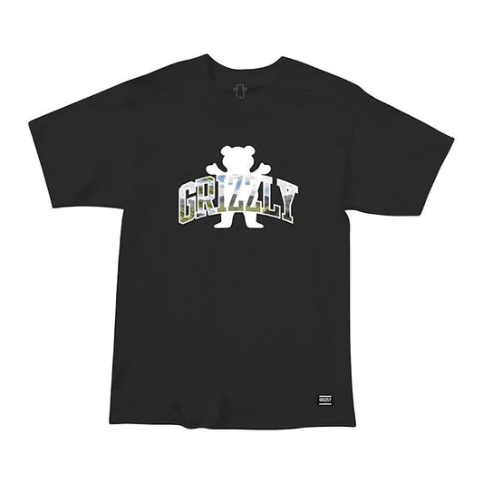 Remera Grizzly Landscape Negro - Indy