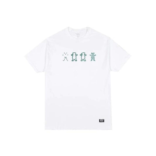 Remera Grizzly Life Cyrcle Blanco - Indy