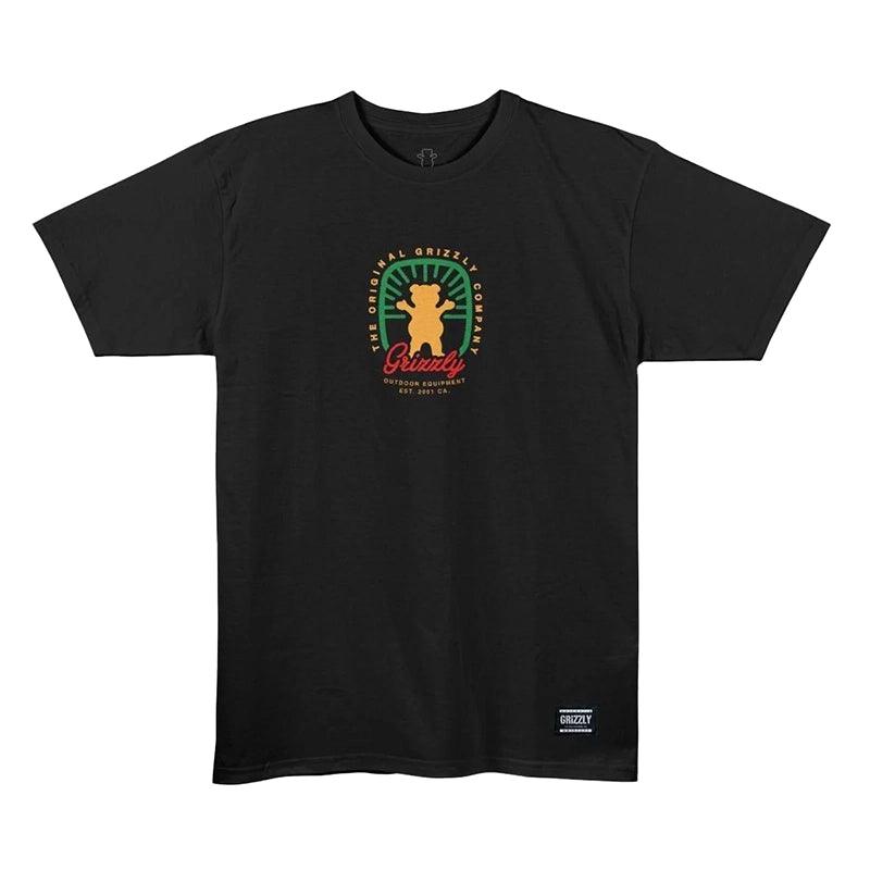 Remera Grizzly Locally Grown Negro - Indy