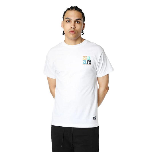 Remera Grizzly My Block Blanco - Indy