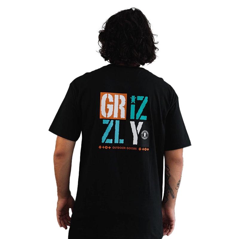 Remera Grizzly My Block Negro - Indy