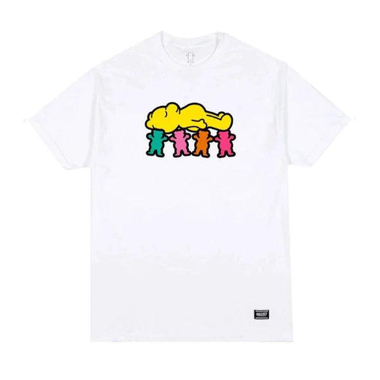 Remera Grizzly Sleeppy Times Blanco - Indy