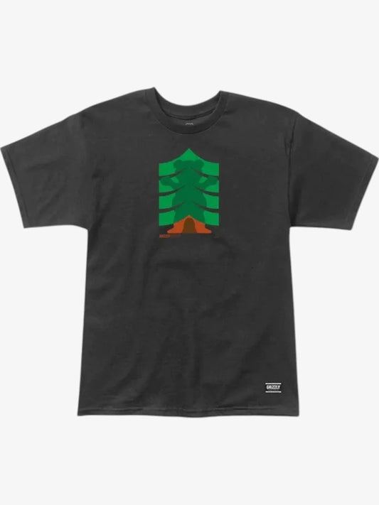 Remera Grizzly Stronger Negro