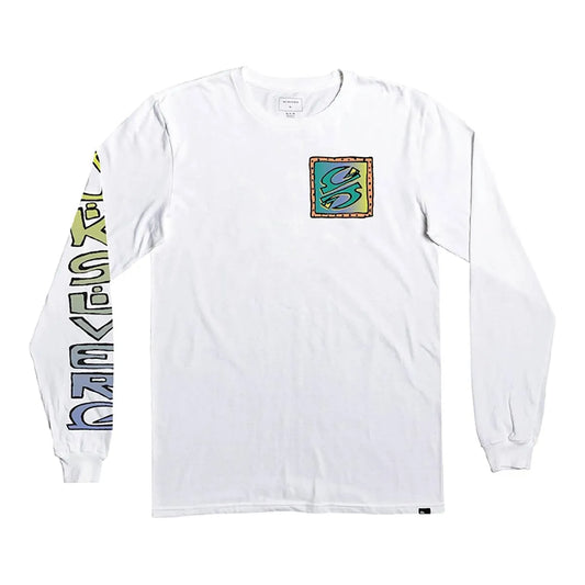 Remera ml Quiksilver Radical Times Niño Blanco - Indy