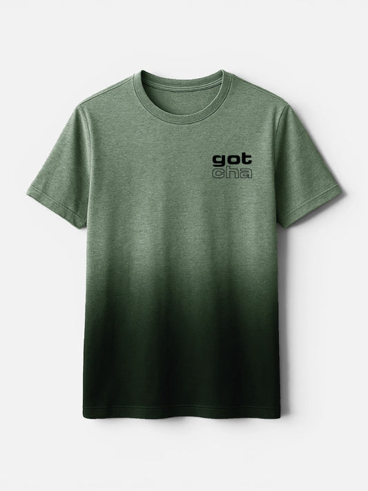 Remera Gotcha Not Even Dyed Verde