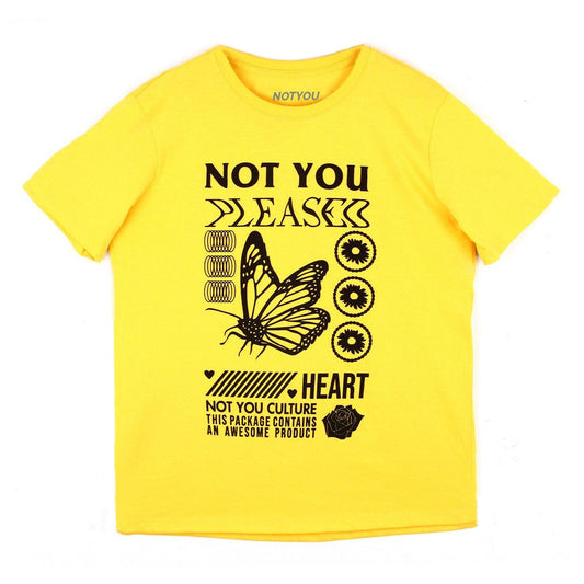 Remera Notyou Pleased Heart Amarillo - Indy