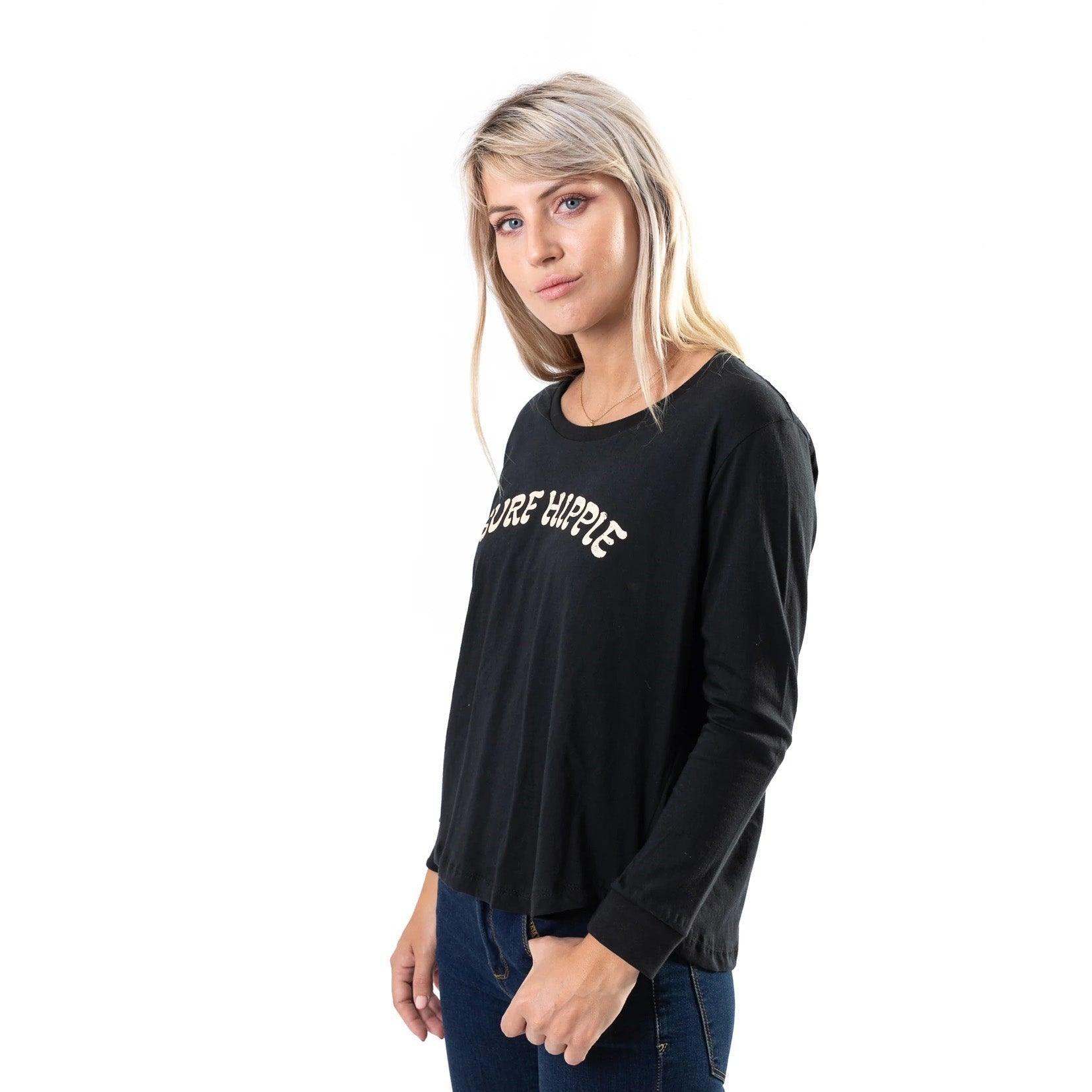 Remera Oneill Surf Hippie Girl Negro - Indy