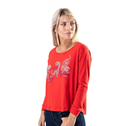 Remera Oneill Tigre Girl Rojo - Indy