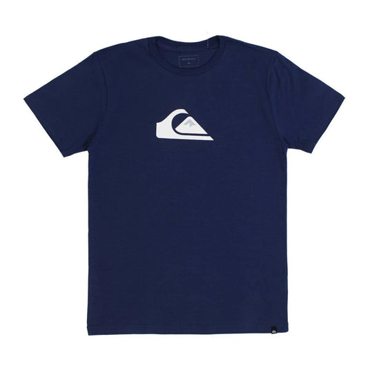 Remera Quiksilver Comp Logo Niño Azul Marino - Indy