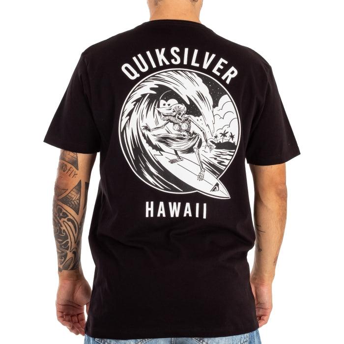 Remera Quiksilver Hi Hula Shred Negro - Indy