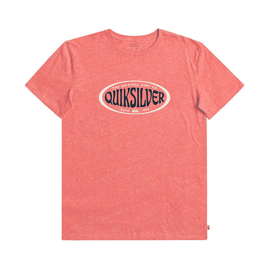 Remera Quiksilver In Circles Sw Rojo Melange - Indy