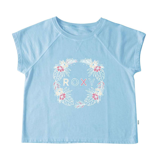 Remera Roxy Flower Crown Child Celeste - Indy