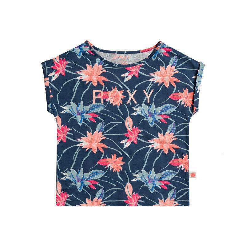 Remera Roxy Twinkle Song Child Azul Print - Indy