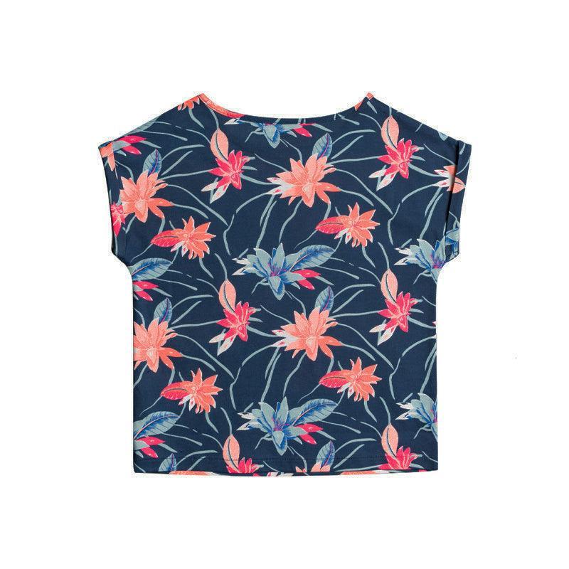 Remera Roxy Twinkle Song Child Azul Print - Indy