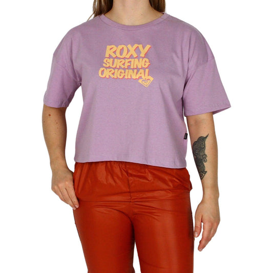 Remera Roxy Unite The Wave Lila Pastel - Indy
