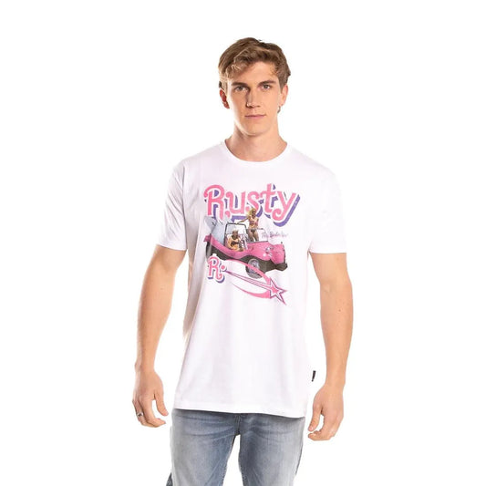 Remera Rusty Barbie Rips Blanco - Indy