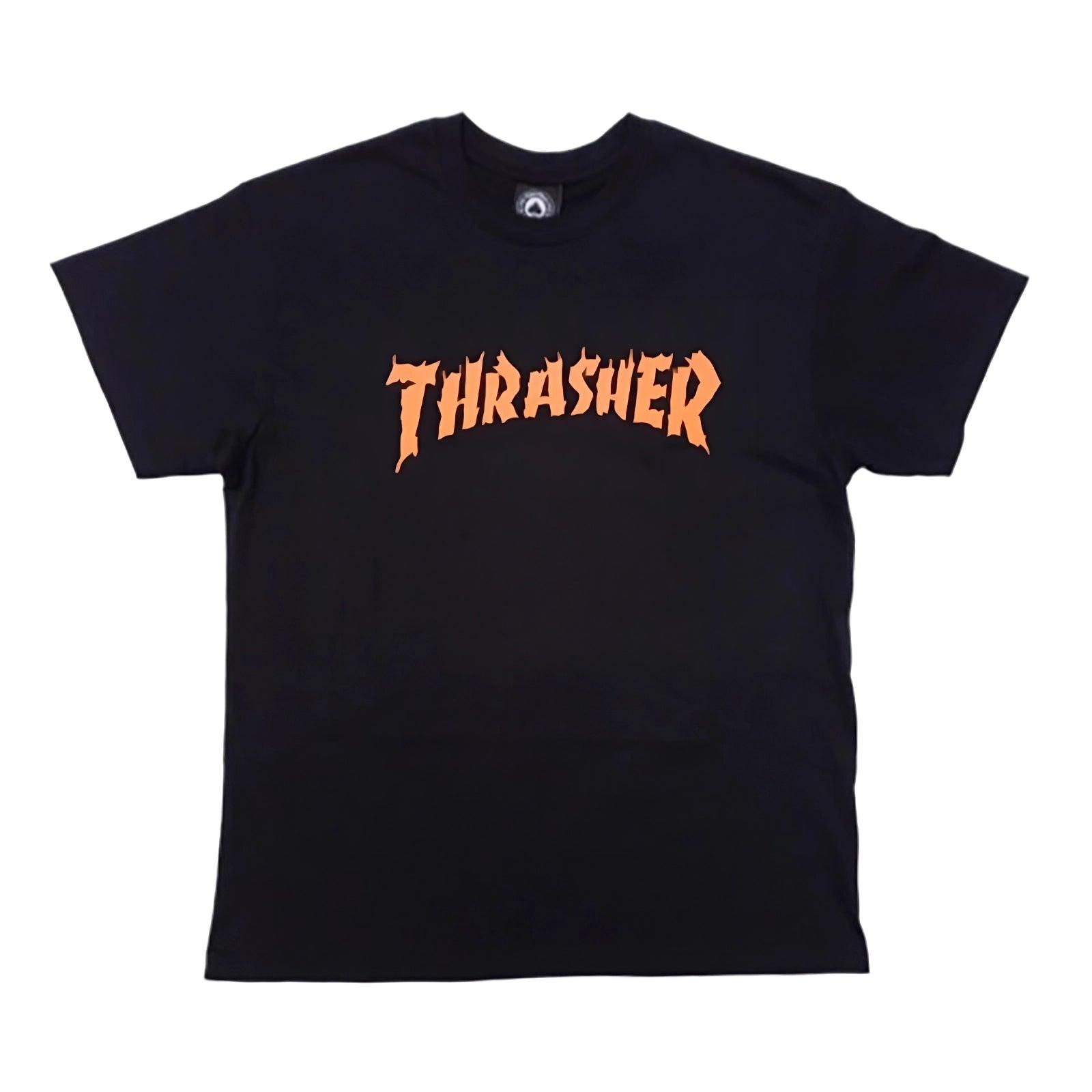 Remera Thrasher Burn It Down Negro - Indy
