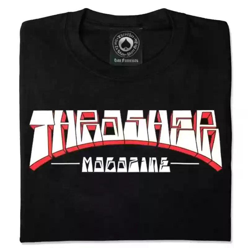 Remera Thrasher Firme Negro - Indy