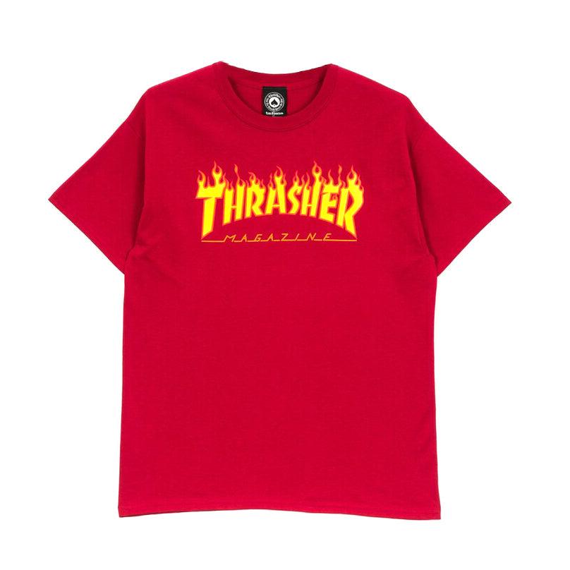 Remera Thrasher Flame Rojo - Indy