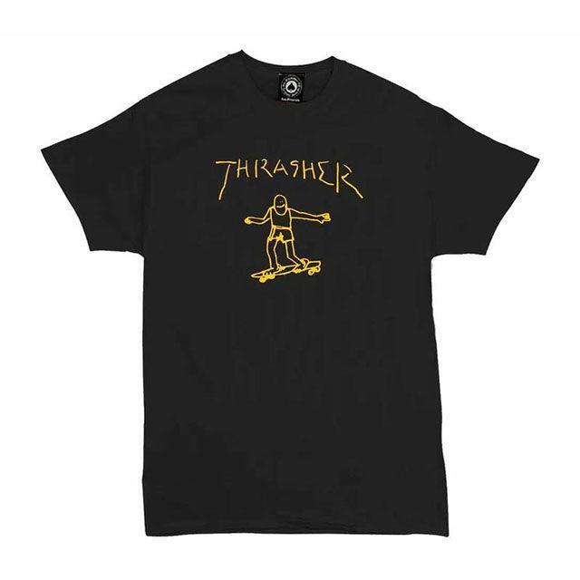Remera Thrasher Gonzo Sad Negro - Indy