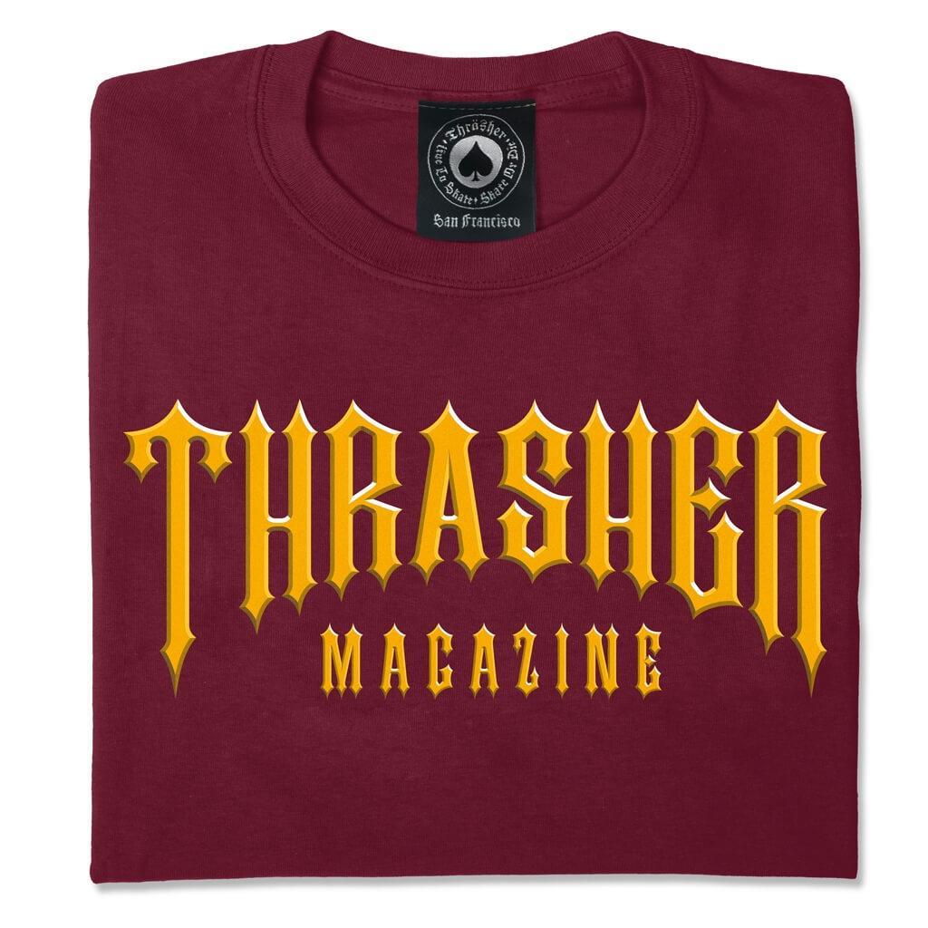 Remera Thrasher Low Low Logo Bordo - Indy