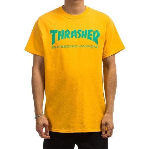 Remera Thrasher Magazine Amarillo Celeste - Indy