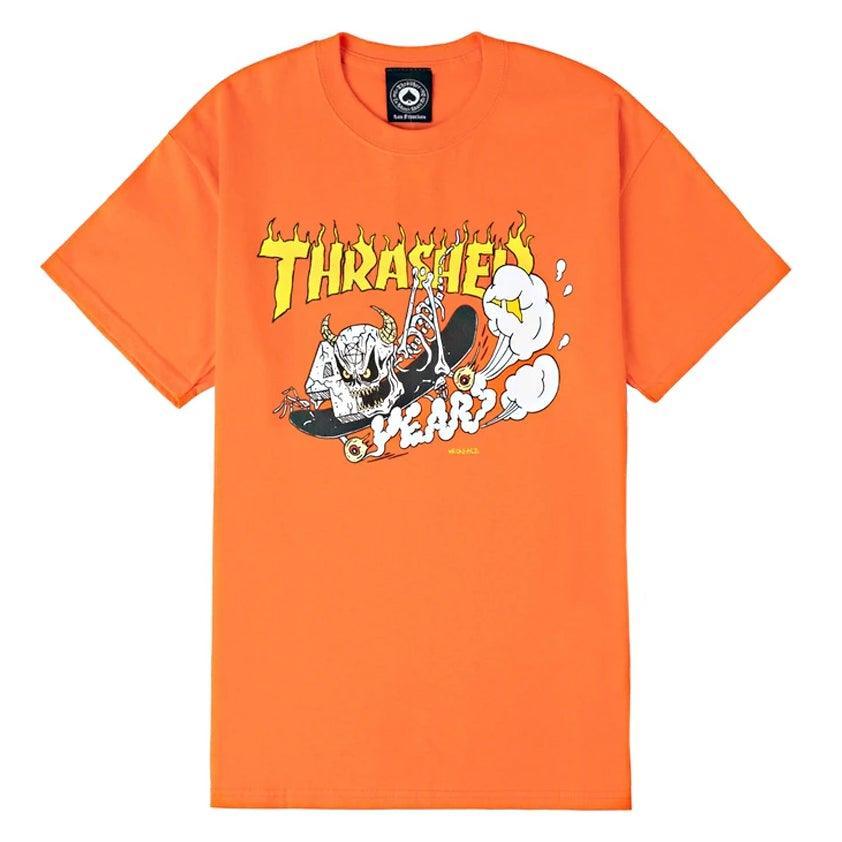 Remera Thrasher Neckface Naranja - Indy