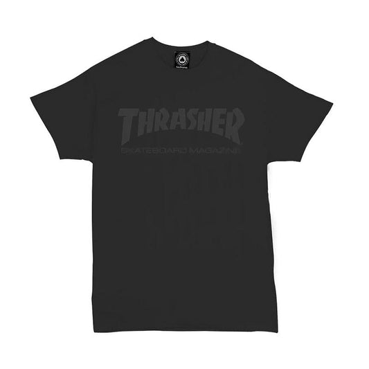 Remera Thrasher Skate Magazine Negro Negro - Indy