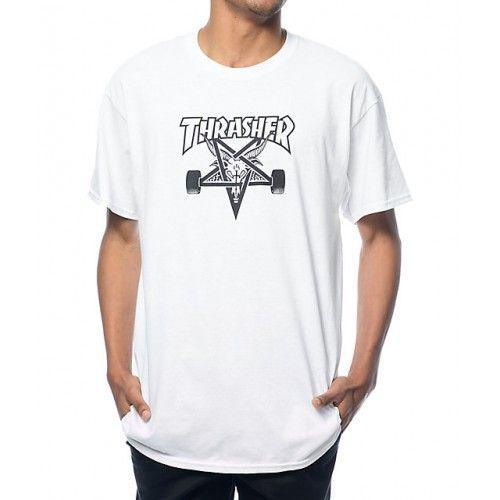 Remera Thrasher Skategoat Blanco - Indy