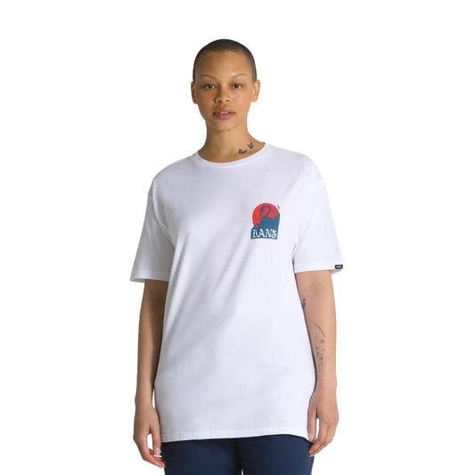 Remera Vans Angry Crane SS Mujer Blanco - Indy