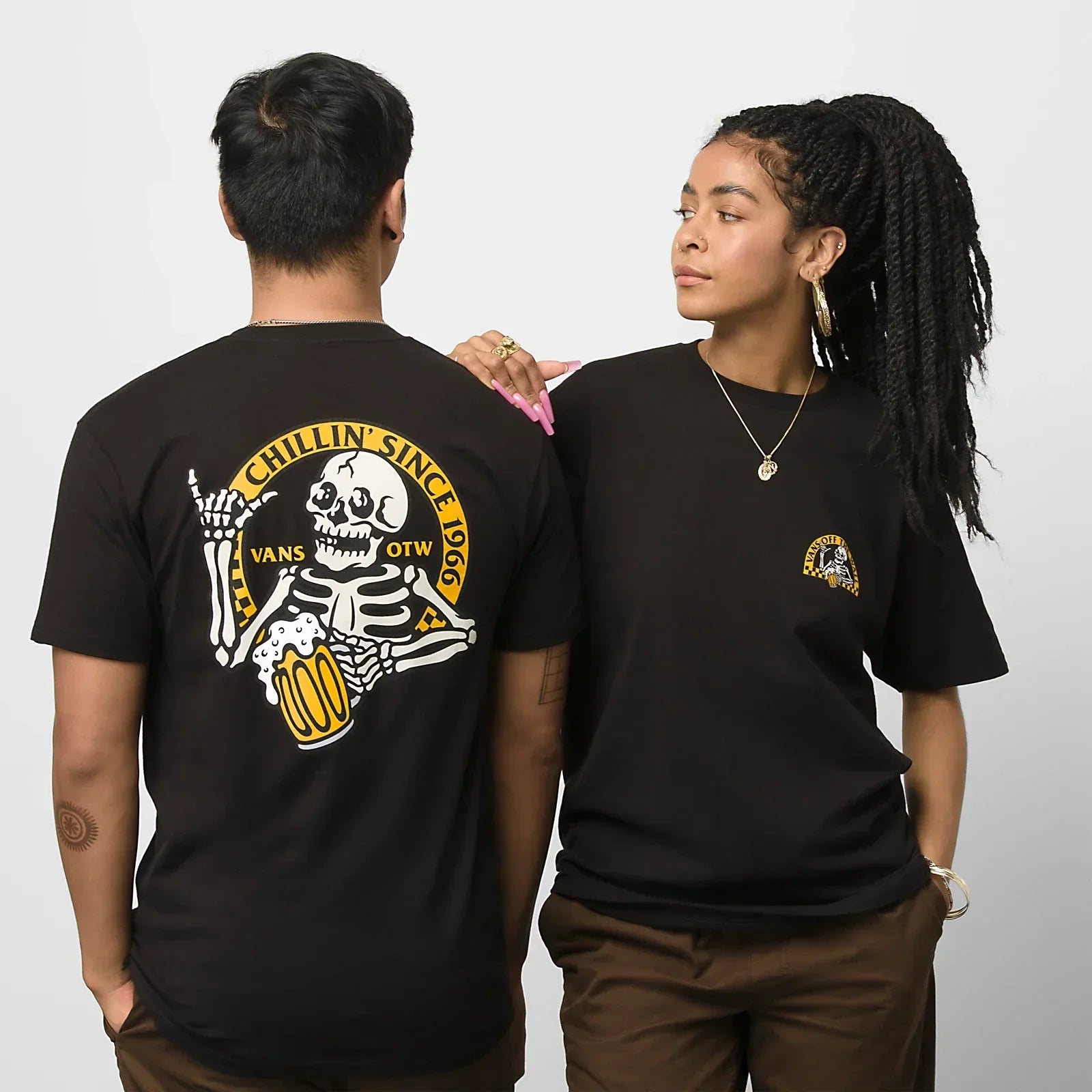 Remera Vans Chillin Since 66 Tee Negro - Indy