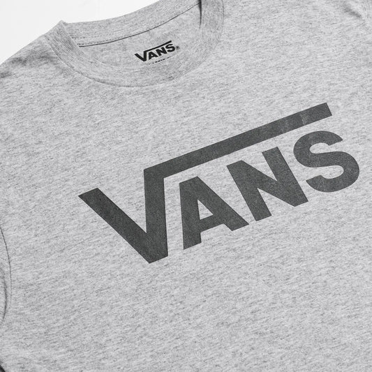 Remera Vans Classic Boys Gris Negro - Indy