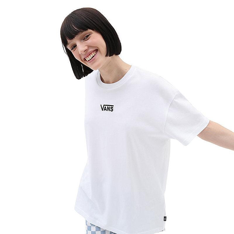 Remera Vans Flying V Oversized Girl Blanco - Indy