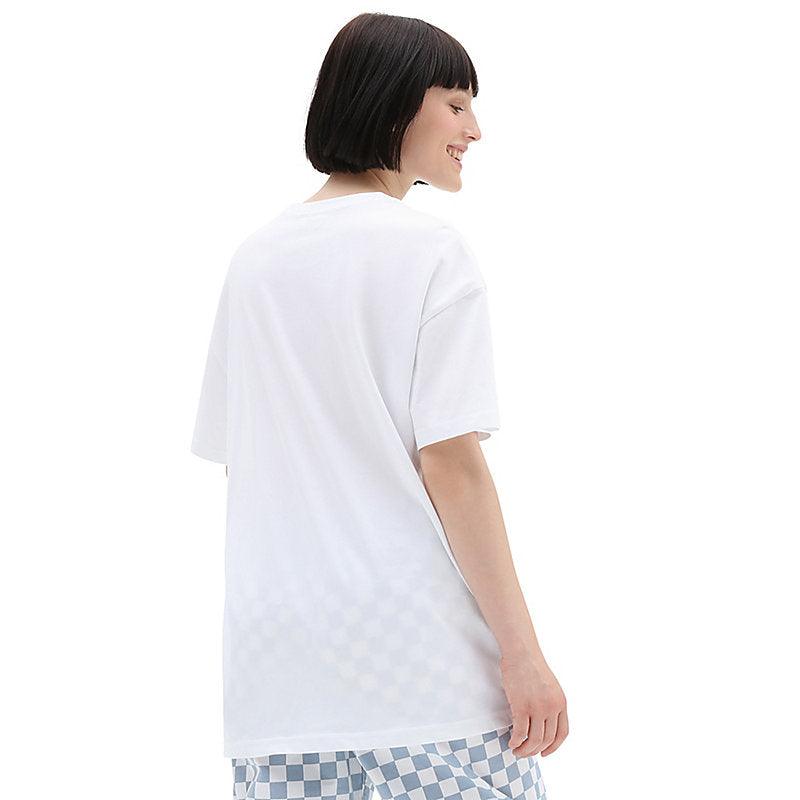 Remera Vans Flying V Oversized Girl Blanco - Indy