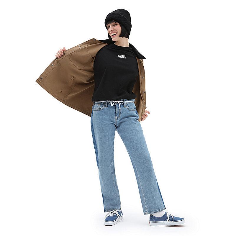 Remera Vans Flying V Oversized Girl Negro - Indy