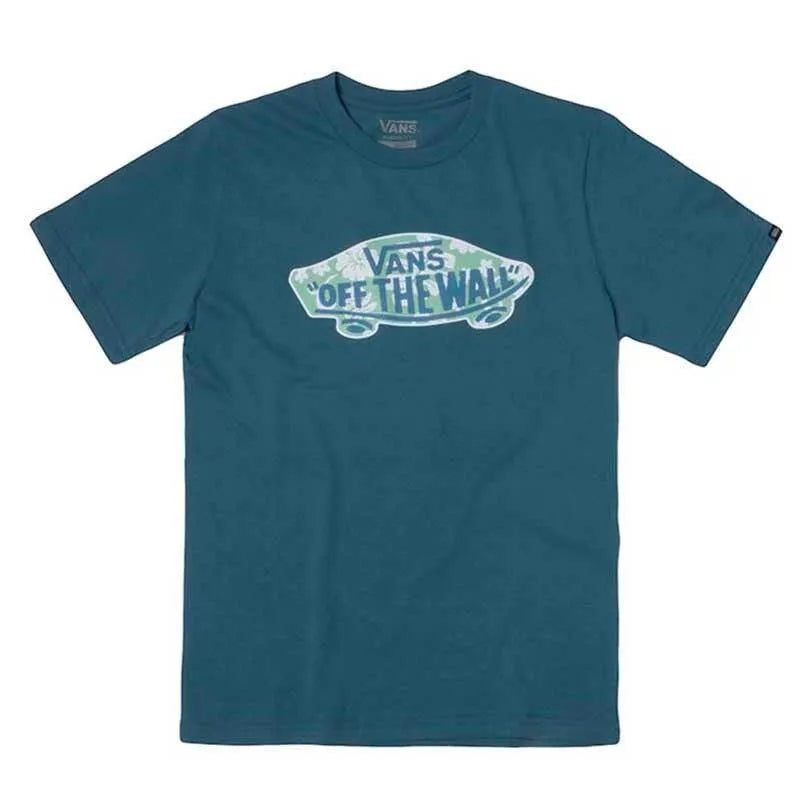 Remera Vans Otw Logo Fill Boys Azul Claro - Indy