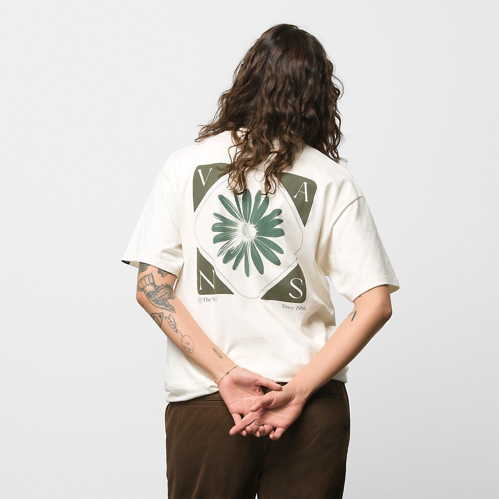 Remera Vans Speckled Daisy Ss Crudo - Indy