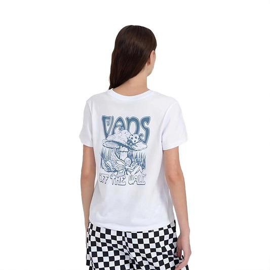 Remera Vans Vantasy Trip Crew Mujer Blanco - Indy