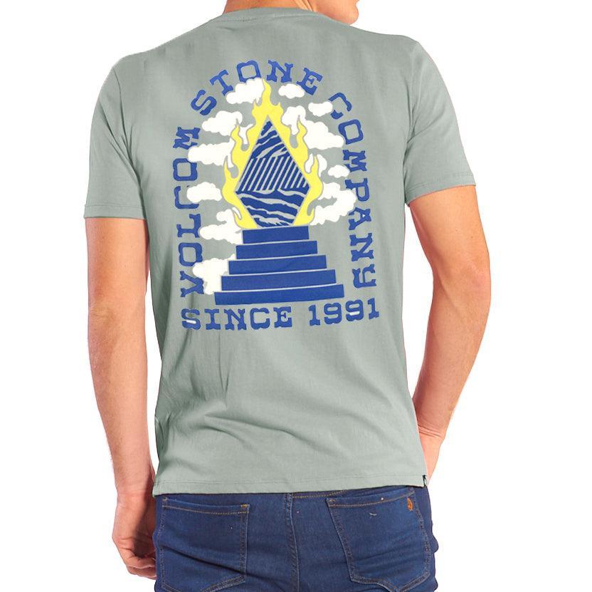 Remera Volcom Altarium Basic Cemento - Indy