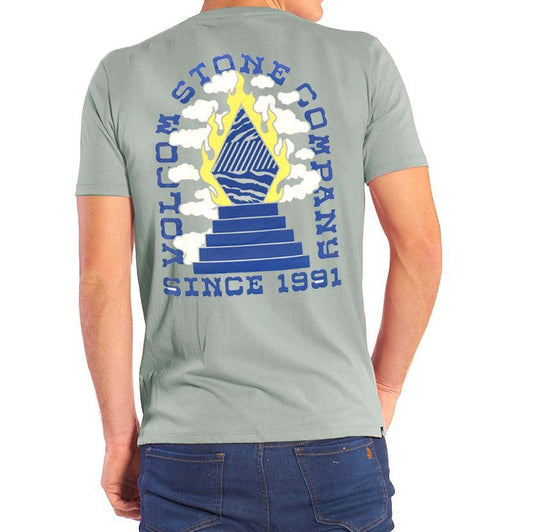 Remera Volcom Altarium Basic Cemento - Indy