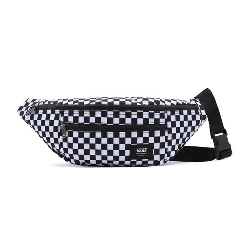 Riñonera Vans Ward Cross Body Pack Negro Blanco - Indy
