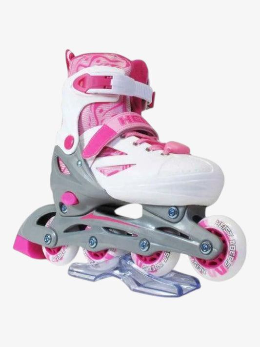 Rollers Heist Extensibles Ft2 Rosa Blanco 30-33 - Indy