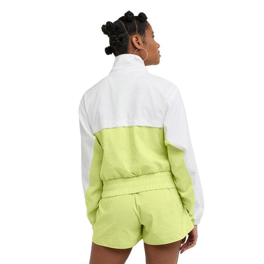 Rompeviento Champion Windbreaker Mujer Blanco Amarillo - Indy